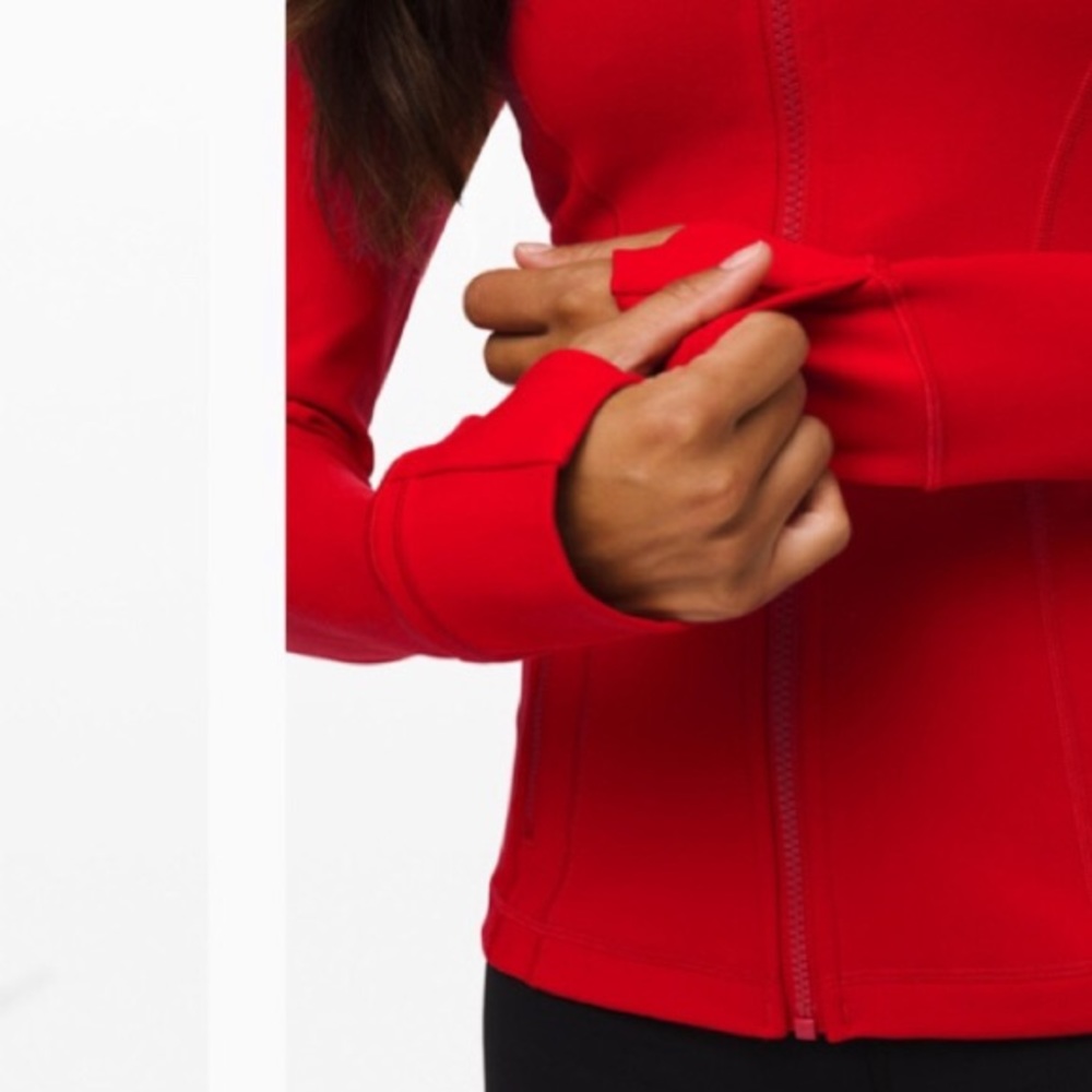 Lululemon Red Define Jacket - Picture 2 of 8